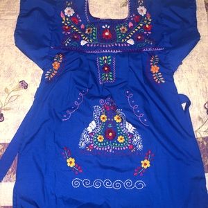 Mexican dress hecho a mano
